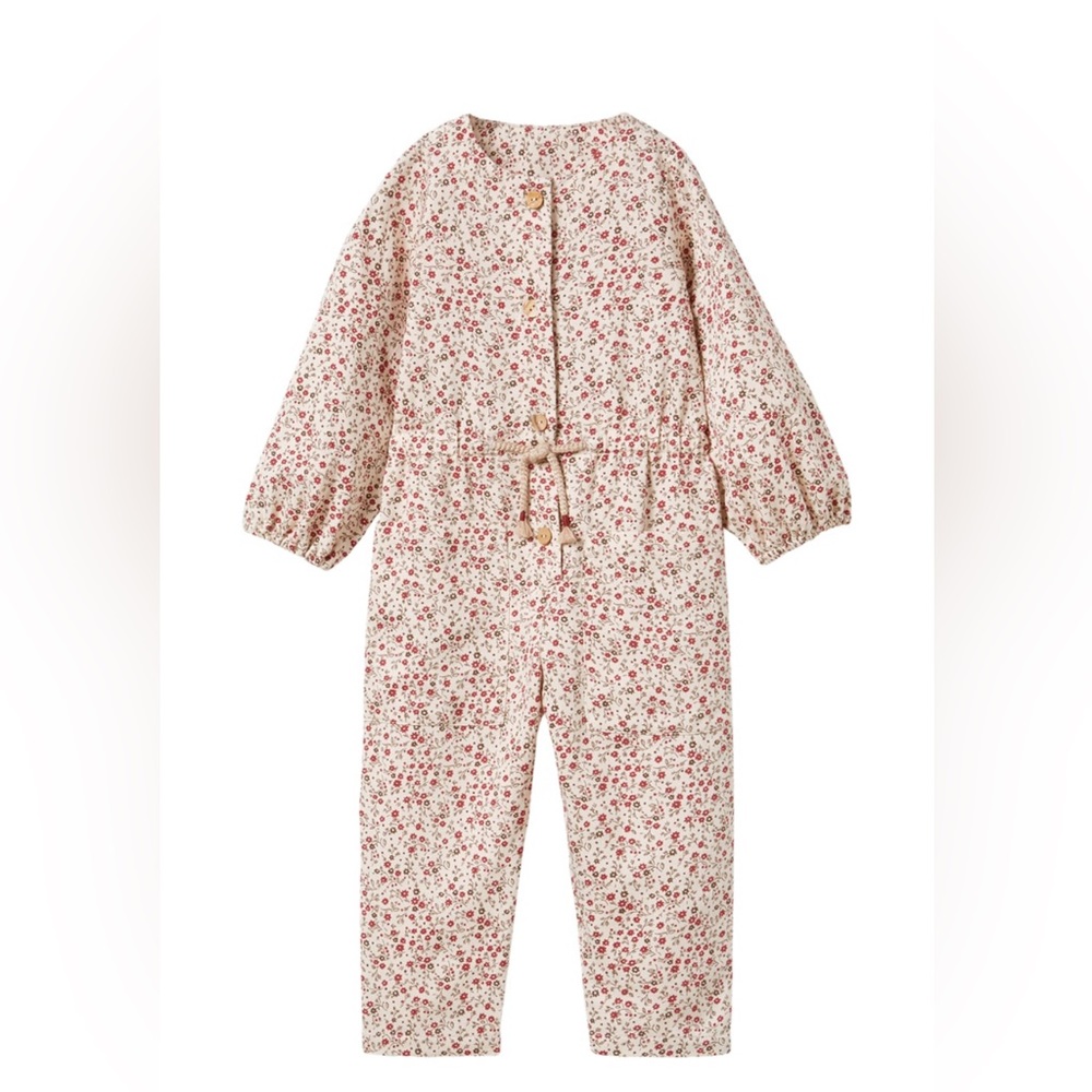 Zara Floral Print Jumpsuit for Toddler Girl